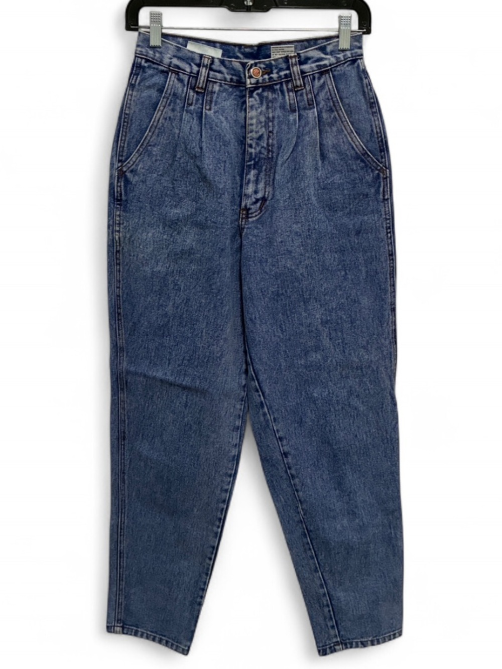 Vintage Bill Blass Classic High-Waist Blue Mom Jeans